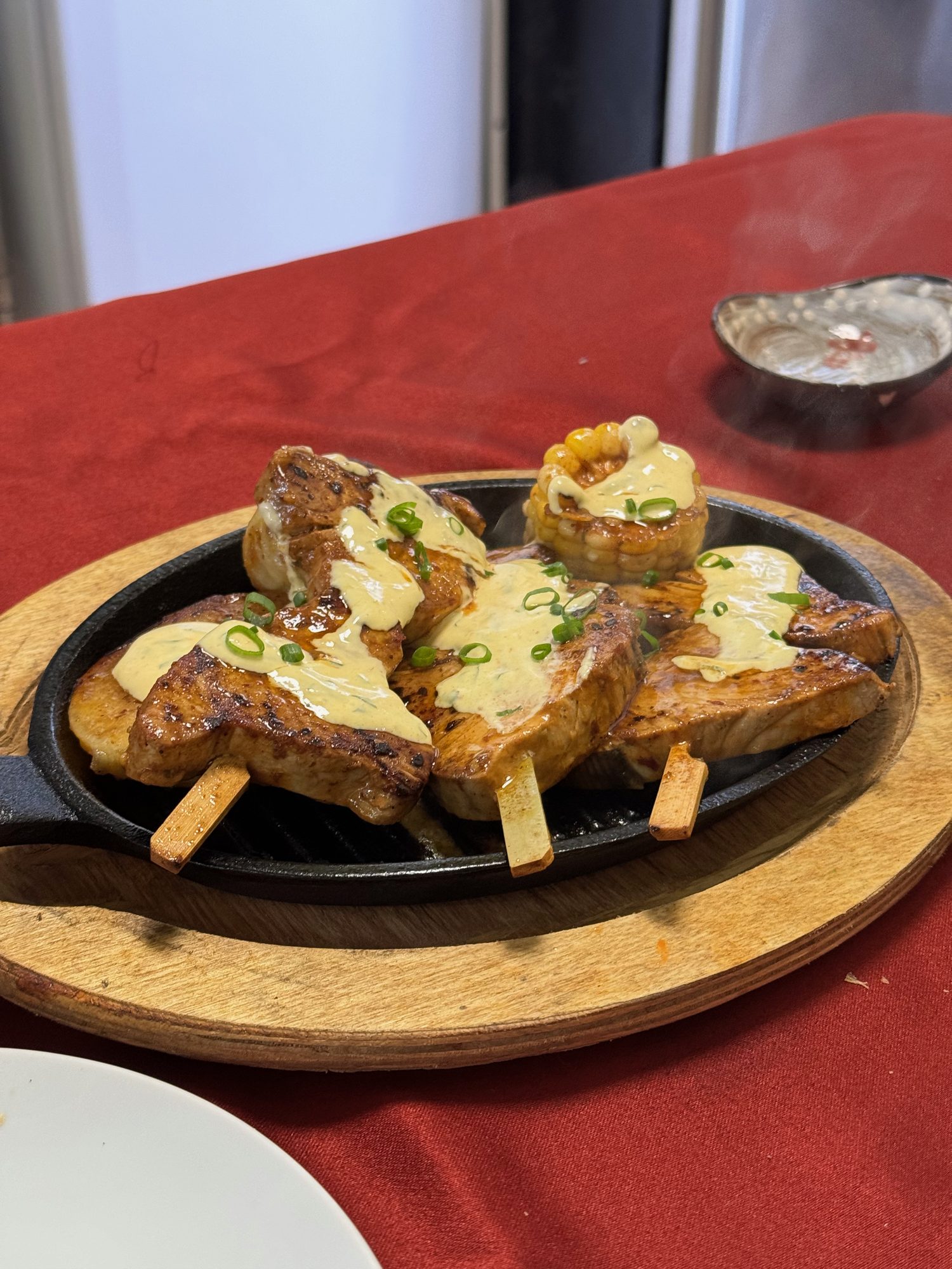 Maguro tuna anticuchos