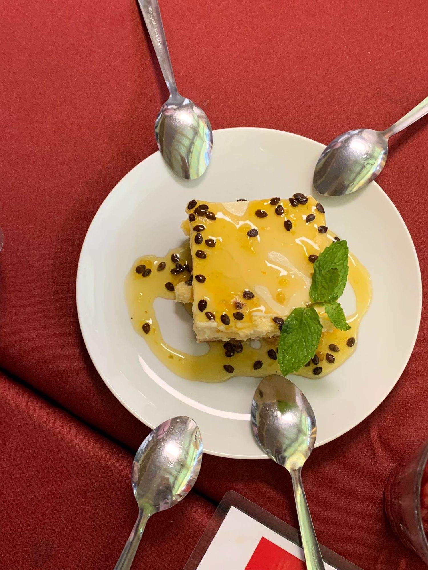 Passion Fruit Cheesecake